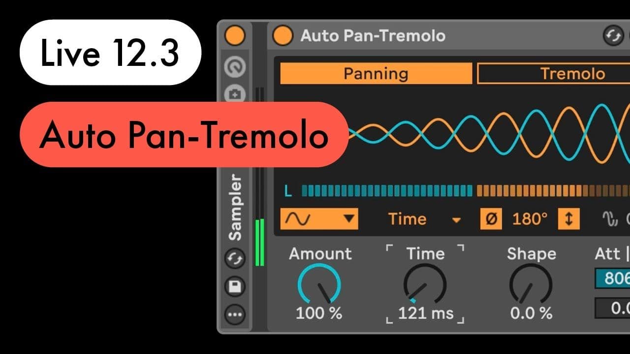 Coming in Live 12.3 – Auto Pan-Tremolo