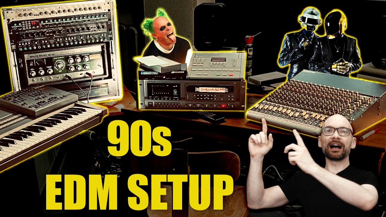  I bought an AUTHENTIC 90s Dance Music Setup