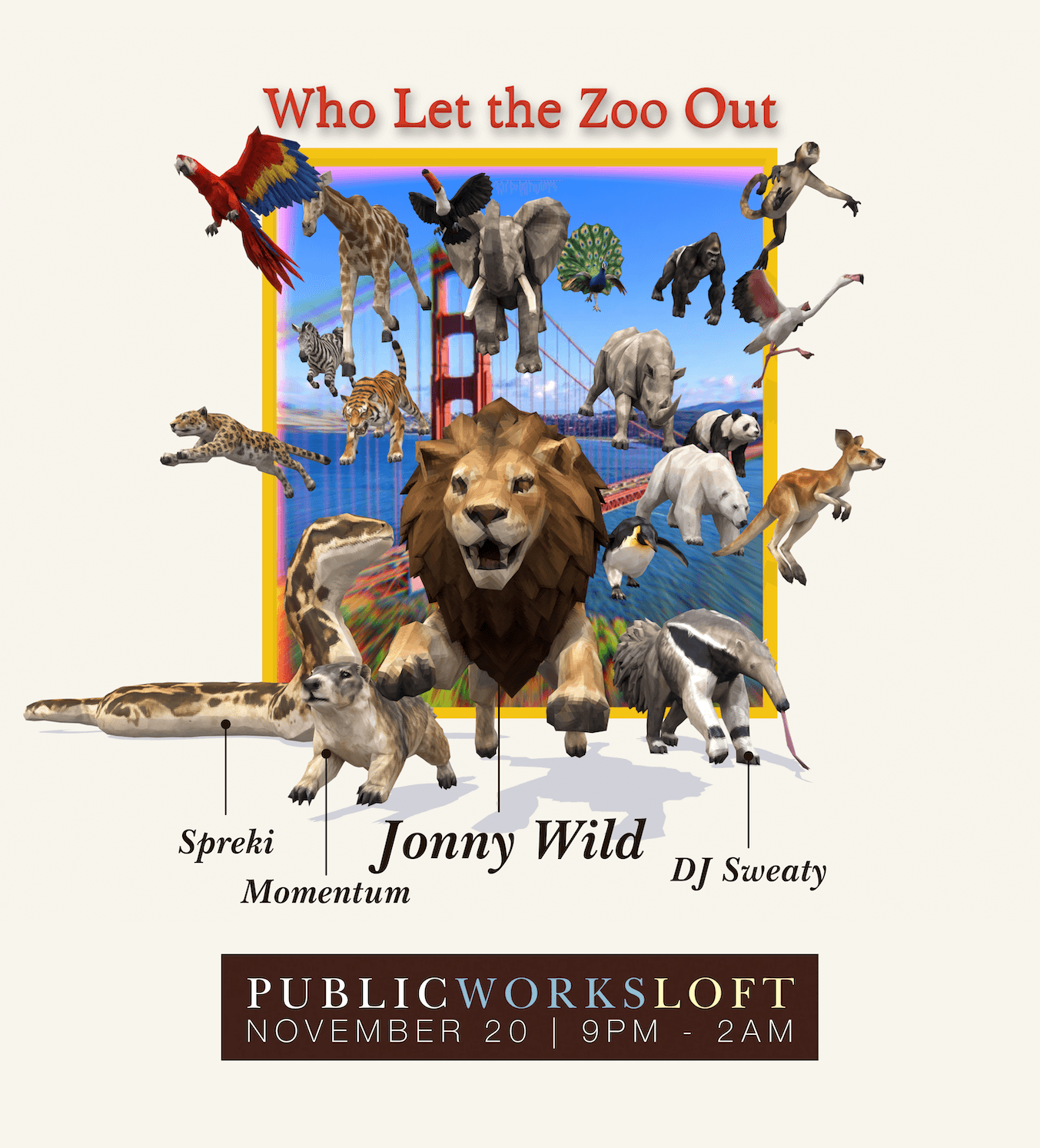 Jonny Wild - Who Let The Zoo Out