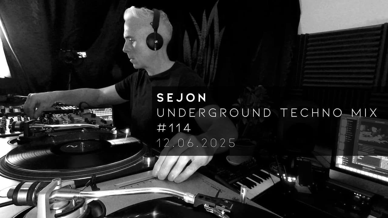Underground Techno Stream with Sejon | 12 June 2025