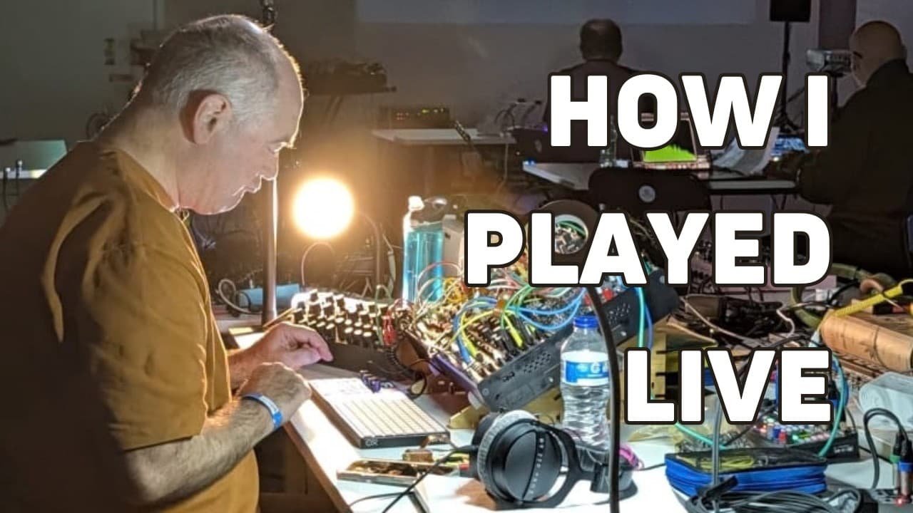 How I Played Live Techno on a Modular Synth — Built Around the Vhikk X