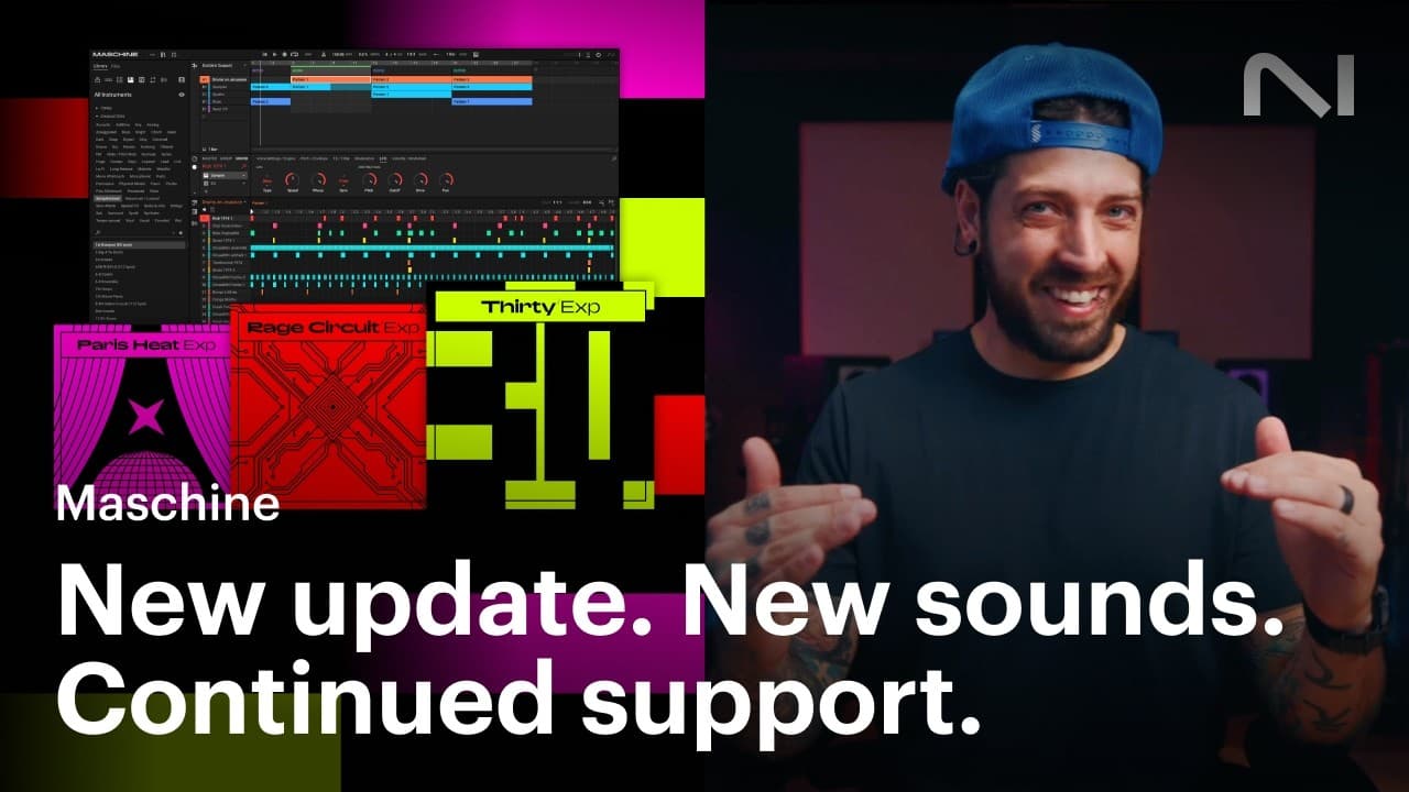 New Maschine 3.7 update and Expansions | Native Instruments