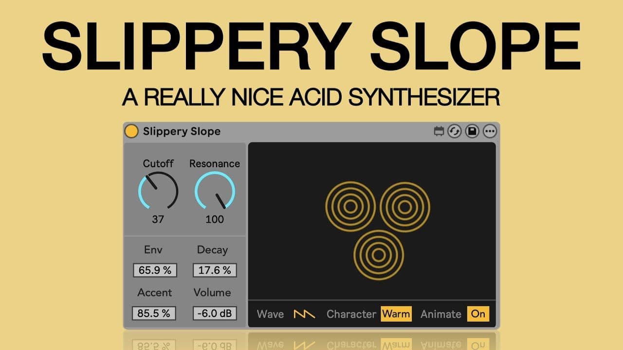 Slippery Slope - A Really Nice Acid Synthesizer
